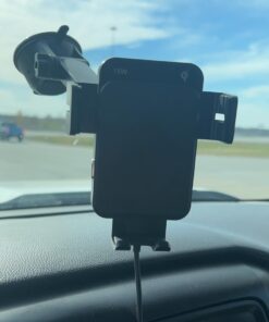 Wireless Car Charger,15W Qi Fast Charging Car Charger Phone Holder Mount, Auto-Clamping Alignment Windshield Dashboard Air Vent Cell Phone Holder for iPhone 15 Pro Max/15 Pro, Galaxy S23/S22 etc BLACK 31 61dUsCkOXmL