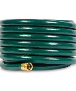 Gilmour 843751-1001 Flexogen Heavy Duty Watering Garden Hose 3/4in x 75 Feet, Green 3/4 by 75' 6 61dVMaydE5L