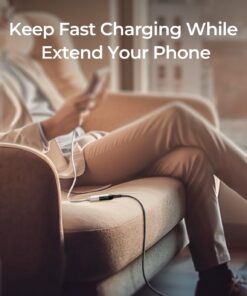 2 Pack 6.6FT+6.6FT AINOPE USB 3.0 Extension Cable Type A Male to Female Extension Cord Durable Braided Material Fast Data Transfer Compatible with USB Keyboard,Mouse,Flash Drive, Hard Drive Grey 27 61dXzxouJuL