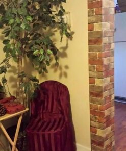 Wallpaper Faux Smooth Rust Tuscan Brick Wall, Looks Real Up! 11 yd 57 61dYOdmRX9L