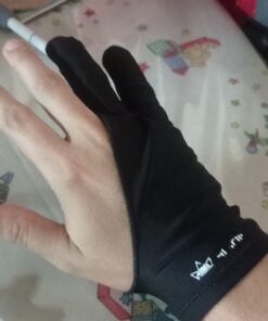 Huion Artist Glove for Drawing Tablet (1 Unit of Free Size, Good for Right Hand or Left Hand) - Cura CR-01 37 61dYrufOdQL