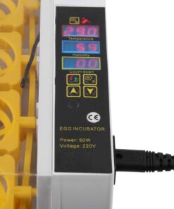 24 Eggs Incubator with Digital & Automatic Temperature Control Functions, Chicken Chick Hatcher Designed for Chickens Ducks Birds 18 X 7 X 12inch 12 61dZN3nyzHL