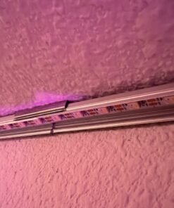 Muzata 6-Pack 3.3ft/1Meter U Shape LED Aluminum Channel System with Cover, End Caps and Mounting Clips Aluminum Profile for Under Cabinet LED Strip Light Installations U1SW WW LU1 46 61dZosywI1L