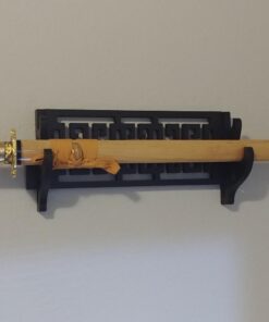 Ninja Sword, Fully Handmade Japanese Samurai Sword 1060 High Carbon Steel Double Edge Sharpened with Center Concave Fluted Shape 23 61dbPVy5YgL