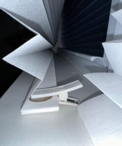 Redi Shade No Tools Original Light Filtering Pleated Fabric Shade White, 36 in x 72 in, 1 Pack 36 Inch x 72 Inch - 1 Pack 44 61deIQEo4eL