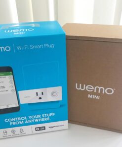 Wemo Mini Smart Plug, WiFi Enabled, Works with Alexa, Google Assistant & Apple HomeKit 48 61dgKMPobCL