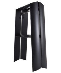 Hasegawa Ladders Lucano Step Stool, 2, Black 11 61dkDiDXMZL