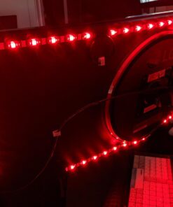 Nexillumi LED Strip Lights 6.56ft TV LED Backlight for 24 Inch-60 Inch TV RGB LED Strip USB Powered, APP Control Sync to Music, Bias Lighting, 5050 RGB for Mirror, PC, Android iOS 54 61dkVIG9GGL