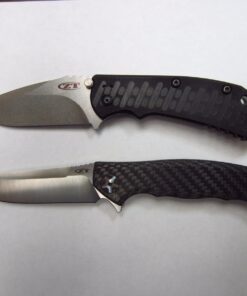 Zero Tolerance 0452CF; Pocket Knife with 4.1” Dual-Finished S35VN Steel Blade, Carbon Fiber Front and Titanium Back Handle Scales, KVT Ball-Bearing Opening, Frame Lock, Deep-Carry Pocketclip; 4.6 OZ.,Large 68 61dpfi8NLL