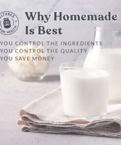 Cultures for Health Milk Kefir Grains | DIY Frothy Dairy Non-GMO Probiotic Drink for Stronger Gut Health | Limitless Heirloom Style Starter | Easy to Flavor or Add to Recipes | Bulgaros De Leche 39 61drcBpEHkL
