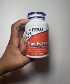 NOW Supplements, True Focus™ with Amino Acids, Ginkgo, DMAE + CoQ10 and Grape Seed Extract , 90 Veg Capsules 29 61duWawc5tL