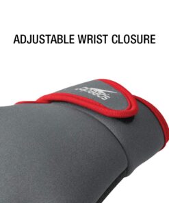 Speedo Aqua Fit Swim Training Gloves Small Charcoal/Red 7 61duckEqWWL