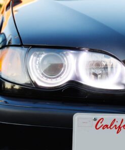 iJDMTOY 7000K Xenon White 264-SMD LED Angel Eyes Halo Ring Lighting Kit Compatible with BMW E36 E46 3 Series E39 5 Series E38 7 Series (Fit Xenon Trim ONLY) 36 61dvYwIRvyL