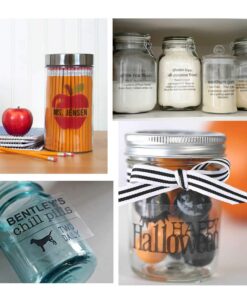 Silhouette America Silhouette Media-CLR-ADH Printable Clear Sticker Paper 24 61dwDvFh8L