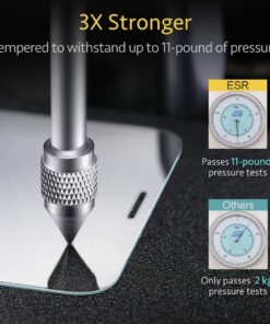 ESR Tempered-Glass Screen Protector Compatible with iPhone 11 Pro/iPhone XS/iPhone X, Easy Installation Frame, Case Friendly, Premium Tempered-Glass Screen Protector for iPhone 5.8 Inch (2019), 2 Pack 34 61dyq29nHRL