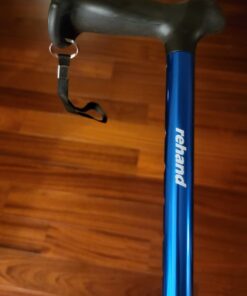 REHAND Walking Cane - Foldable, Adjustable, Collapsible Walking Canes for Men & Women, Pivot Tip, with Travel Bag | Walking Sticks for Seniors & Adults Ocean Blue 82 61e2MpyHJHL