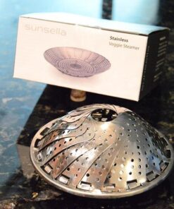 Sunsella Vegetable Steamer - 5.3" to 9.3" - 100% Stainless Steel 49 61e2NIzkfpL