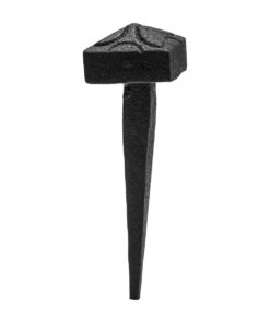 Renovators Supply 4 1/4 Inch Clavos Decorative Nail Black Wrought Iron Barn, Gate, Shutter or Door Clavos Square Head Rustic Nail Powder Coat Finish Home Hardware Pack of 3 13 61e3aa 4CkL