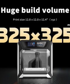 QIDI MAX3 3D Printer, High-Speed Large Size 3D Printers, 600mm/s Fast Print, Fully Auto Leveling, 65℃ Chamber Heat, All-Around & High Precision Industrial Grade, Large Printing Size 12.8×12.8×12.4" 31 61e4Je0SULL