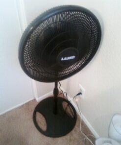 Lasko 2521 16" Oscillating Stand Fan, 16 Inch, Black 19 61e7O07bgAL