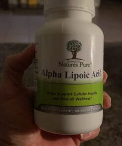 Simply Natures Pure Alpha Lipoic Acid 600mg 120 Veggie Capsules, Non-GMO Thioctic Acid 4 Month Supply 120 Count (Pack of 1) 30 61e7s7GfmSL