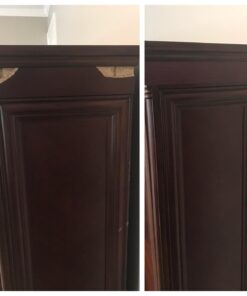 MATCH 'N PATCH Realistic Wood Grain Repair Tape, Dark Cherry, 2.25 inch x 15 feet, Adhesive Repair Patch for Furniture, Floors, Cabinets, Windows, Doors, RV, Home Decor, DIY 35 61e8Wxp ssL