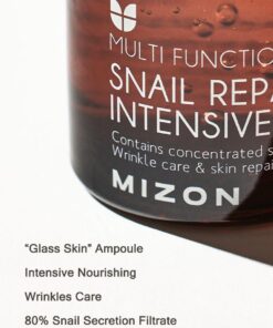 MIZON Snail Line, Snail Repair Intensive Ampoule, Wrinkle Care, Skin Nutrition (30ml 1.01 fl oz) 30 61e9TPVrwhL