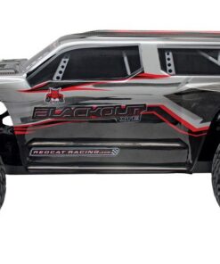 Redcat Racing Blackout XTE 1/10 Scale Electric Monster Truck with Waterproof Electronics, Silver/Red SUV, Blackout-XTE-SILVERSUV 43 61e9yy5Lt6L