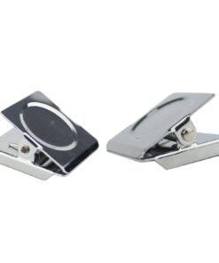 Ogrmar Metal Clip 1.2"-12 Pack Refrigerator Whiteboard Wall Magnetic Memo Note Clip Metal Clip (1.2") 1.2" 17 61eAG1wCE6L