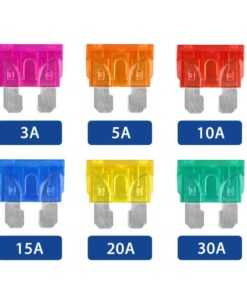 Ninth-City 6 Way Blade Fuse Block Waterproof Fuse Box Holder with Negative Bus ATC/ATO for 12V 24V Boat Marine Yacht Vehicle Auto RV Car Trailer Truck SUV Vehicle 13 61eBZu9X3ZL
