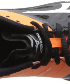 Mizuno Women's Wave Lightning Z2 Volleyball Shoe 12 Women/9.5 Men Black/Orange 12 61eDBNJqcwL