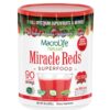 MacroLife Naturals Miracle Reds Superfood Supplement Powder Antioxidants Polyphenols Enzymes Probiotics - Raw Non-GMO Organic Vegan Gluten & Dairy Free - 30oz (90 Servings) 90 Servings (Pack of 1)