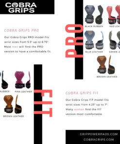 Cobra Grips PRO Weight Lifting Gloves Heavy Duty Straps Alternative Power Lifting Hooks for Deadlifts Adjustable Neoprene Padded Wrist Support Bodybuilding A PRO Black Rubber One Size 21 61eEeECzOL