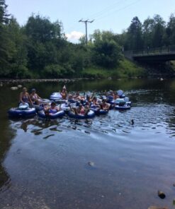 Intex River Run Connect 18 Gauge Vinyl Lounge Inflatable Floating Water Pool Tubes with 2 Cup Holders and Handles for Adults (4 Pack) 41 61eFVfgSlL