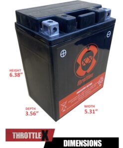 ADX14AH-BS - AGM Replacement Power Sport Battery 12 61eK4kXTMmL