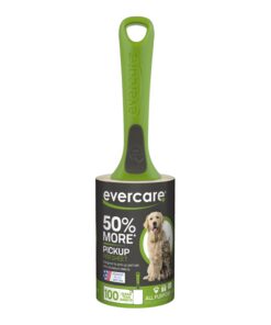 Evercare All Purpose Stick Pet Hair Lint Roller, 100 Sheets, Green 1-Pack Lint Roller (100 Sheets) 11 61eKZM0gGlL