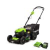 Greenworks 40V 21" Brushless Cordless (Push) Lawn Mower (75+ Compatible Tools), 5.0Ah Battery and Charger Included 21" Mower (5.0Ah) 2 61eLQD0G7kL