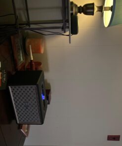 TEWELL Speaker for Turntable, HD 24W Audio Vintage Wireless Speakers Plug-in Speaker with Extended Bass and Treble, Knob for Volume Control, Toggle Switch and 3.5mm AUX Input Black 34 61eLTwc1o0L