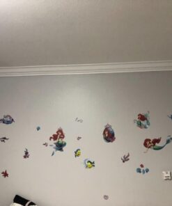 RoomMates RMK2347SCS The Little Mermaid Ariel Peel and Stick Wall Decals 27 61eLgMZGe0L
