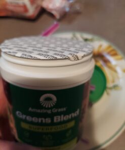 Amazing Grass Greens Blend Superfood: Super Greens Powder Smoothie Mix for Boost Energy ,with Organic Spirulina, Chlorella, Beet Root Powder, Digestive Enzymes & Probiotics, Original, 30 Servings Superfood - Original 30 Servings (Pack of 1) 36 61eN9CQOu1L