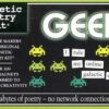 Magnetic Poetry - Geek Kit - Words for Refrigerator - Write Poems and Letters on the Fridge - Made in the USA 59 61eNswY6WXL