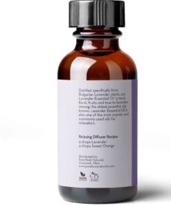 Bulgarian Lavender Essential Oil by Pure Body Naturals, 1 Fluid Ounce - 100% Pure, Independently Tested, Therapeutic Grade Lavender Essential Oil for Diffuser Aromatherapy 21 61eO63KgisL