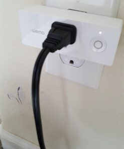 Wemo Mini Smart Plug, WiFi Enabled, Works with Alexa, Google Assistant & Apple HomeKit 38 61eQHfpsyfL