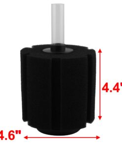 uxcell XINYOU XY-380 Aquarium Fish Tank Biochemical Sponge Filter, 4-1/2-Inch (1-Pack) 1-pack 20 61eRgrG0fIL