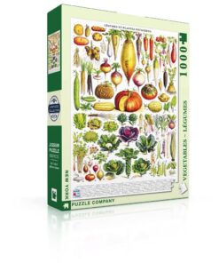 Alternative view of New York Puzzle Company - Vintage Images Vegetables ~ Légumes - 1000 Piece Jigsaw Puzzle