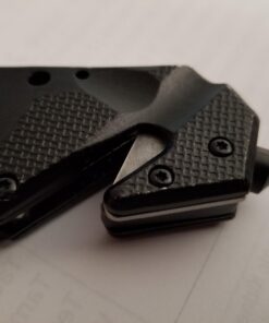 MTech USA – Spring Assisted Folding Knife – Black Stainless Steel Blade and Black Aluminum Handle with Rope Cutter, Glass Punch and Pocket Clip - Hunting, Camping, Survival, Tactical, EDC – MT-A845BK Black Blade 55 61eSsF5fONL