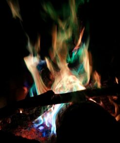 Mystical Fire Flame Colorant Vibrant Long-Lasting Pulsating Flame Color Changer for Indoor or Outdoor Use 0.882 oz Packets 24- Count Box by Mystical Fire 36 61eVE9VzAsL