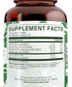 Natural Nutra Calcium Magnesium Zinc Supplement with Vitamin D3 for Bone Strength, Health, Gluten Free and Sugar-Free, Essential Mineral Complex, 250 Count (Pack of 1) 250 Count (Pack of 1) 8 61eVwc OxmL