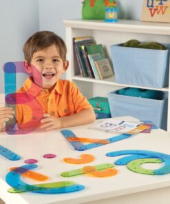 Learning Resources Letter Construction, Homeschool, School Activity Set, Play School, 60 Pieces, Ages 3+ 73 Pieces 38 61eYXIimpL