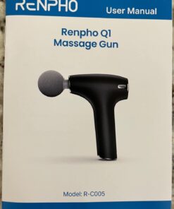 RENPHO Lite Massage Gun with Heat, Mini Massage Gun Deep Tissue, Type C Charging Portable Body Deep Tissue Massager Gun, Quiet Percussion Muscle Massage Gun, Gift for Mom-FSA and HSA Eligible Grey 39 61eZCmPdofL